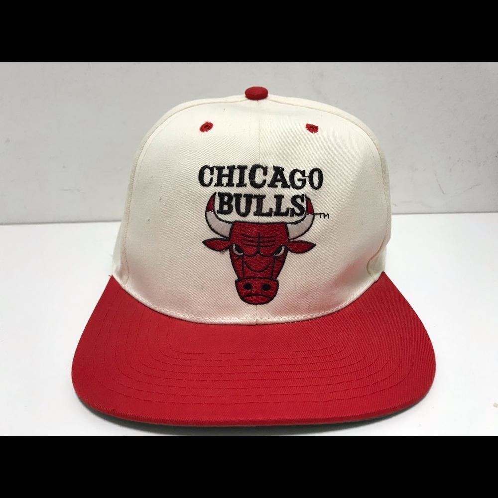 🏀 NEW VINTAGE 80s Chicago Bulls Snapback HAT CAP